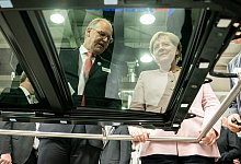 Bundeskanzlerin Merkel in China - Michael Kappeler/dpa