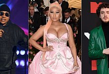 LL Cool J (l-r), Nicki Minaj und Jack Harlow geben dieses Jahr bei den MTV Video Music Awards den Ton an. - Uncredited/AP/dpa