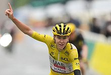 Tadej Pogacar - Thibault Camus/AP/dpa