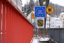 Deutsch-Tschechische Grenze - Foto: Sebastian Kahnert/dpa-Zentralbild/dpa