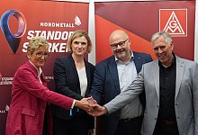 Tarifverhandlungen in der Metall- und Elektroindustrie - Marcus Brandt/dpa