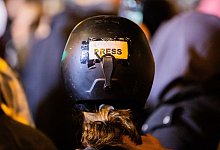 Report zur Lage der Pressefreiheit in Deutschland - Christoph Soeder/dpa