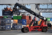 Duisburger Hafen - Federico Gambarini/dpa