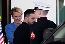 Ukrainischer Präsident Selenskyj in den USA - Ben Curtis/AP/dpa