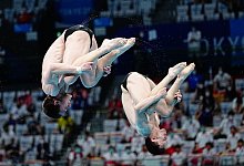 Wasserspringer - Foto: Michael Kappeler/dpa