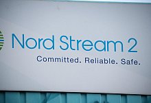 Nord Stream 2 Logo - Foto: Stefan Sauer/dpa