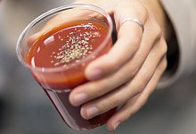 Tomatensaft - Foto: Frank Rumpenhorst/dpa-tmn