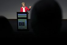 EU-Kommissionspr&auml;sidentin von der Leyen - Foto: Pedro Rocha/AP/dpa