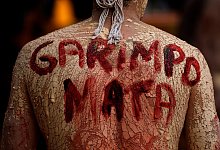 Indigener Protest - Foto: Eraldo Peres/AP/dpa