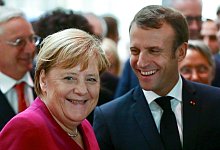 Besuch bei Airbus - Foto: Frederic Scheiber/AP/dpa