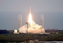 Boeing &laquo;Starliner&raquo;-Raumschiff - Foto: John Raoux/AP/dpa