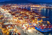 Hafen - Foto: Yu Fangping/SIPA Asia via ZUMA Wire/dpa