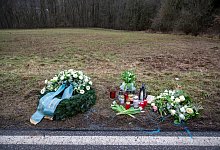 Tatort der T&ouml;tung zweier Polizisten - Foto: Harald Tittel/dpa