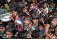 Fl&uuml;chtlingskinder - Foto: Dar Yasin/AP/dpa