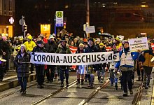 Proteste gegen Corona-Politik - Foto: -/dpa