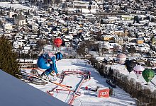 Kitzbühel-Abfahrt - Foto: Expa/Johann Groder/APA/dpa