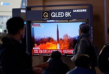 Nordkorea setzt Raketentests fort - Foto: Lee Jin-Man/AP/dpa