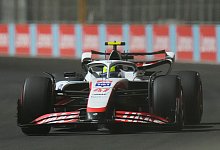 Sorgte in Dschidda f&uuml;r einen Schockmoment: Haas-Pilot Mick Schumacher. - Hassan Ammar/AP/dpa