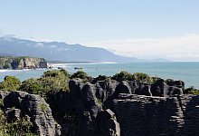 Pancake Rocks in Neuseeland - Foto: Falk Zielke/dpa-tmn