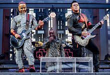 Rammstein - Foto: Christoph Soeder/dpa