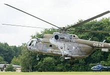 Milit&auml;rhubschrauber MI-17 - Foto: Peter Endig/dpa-Zentralbild/dpa