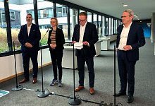 Gespräch zur möglichen Regierungsbildung von CDU, BSW, SPD - David Hutzler/dpa