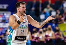 Slowenischer Schlüsselspieler: NBA-Star Luka Doncic. - Marius Becker/dpa