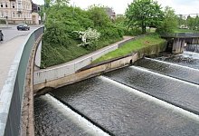 Der Mann in der Werre - FOTO: JENS MÖLLER