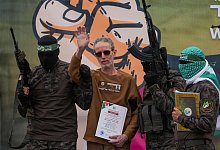 Nahostkonflikt - Drei Geiseln in Deir al-Balah freigelassen - Abdel Kareem Hana/AP/dpa