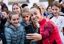 Training Fußball Nationalmannschaft Frauen - Marius Becker/dpa