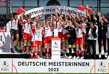 Deutsche Meisterinnen - Sven Hoppe/dpa