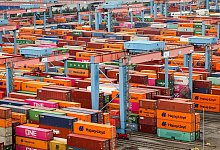 Export-Container - Christian Charisius/dpa