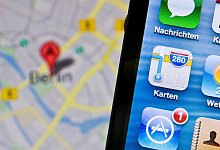 Smartphone mit GPS - Foto: Florian Kleinschmidt