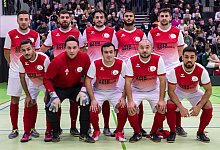 TSV Horn: (oben von links) Markus Witmann, Samet Uslu, Oguzhan Keles, Onur Karahan und Cihat Keles sowie (unten von links) Amin Hassan, Mehmet Can, Mehmet Yavuz, Berkan Karaduman und Akin Cam. - Egon Penner