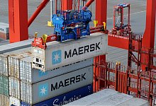 Logistikkonzern Maersk - Foto: Ingo Wagner/dpa