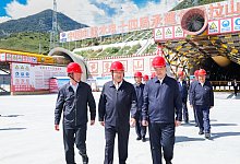 Ministerpr&auml;sident von China auf Inspektionsbesuch - Liu Bin/XinHua/dpa