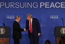 Treffen von Trump und Putin in Alaska - Jae C. Hong/AP/dpa