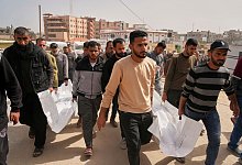 Beerdigung im Gazastreifen - Abdel Kareem Hana/AP/dpa