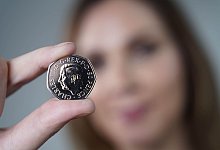 Erste Münzen mit Charles-Konterfei - Alistair Heap/PA Wire/dpa