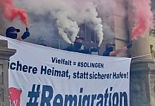 Rechte Gruppe Freischar Westfalen - 1 - Screenshot: Telegram / Freischar Westfalen