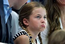 Die britische Prinzessin Charlotte als Zuschauerin bei den Commonwealth Games 2022. - Zac Goodwin/PA/dpa