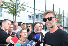 RB Leipzig Training - Sebastian Willnow/dpa