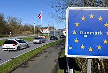Grenze zu D&auml;nemark - Foto: Carsten Rehder/dpa