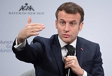 Emmanuel Macron - Foto: Sven Hoppe/dpa
