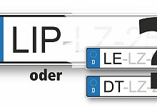 Auto-Kennzeichen - Grafik Benjamin M&ouml;ller