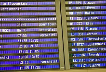 Flugausfälle am Münchener Flughafen - Jason Tschepljakow/dpa