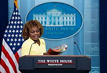 Sprecherin: Bidens R&uuml;ckzug hat keine gesundheitlichen Gr&uuml;nde - Evan Vucci/AP/dpa