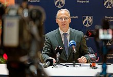 Pressestatement der Staatsanwaltschaft Wuppertal - Henning Kaiser/dpa