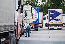 Zu wenig Lastwagen-Parkpl&auml;tze an Autobahnen - Andreas Arnold/dpa