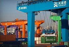 Chinas Exporte - Mark Schiefelbein/AP/dpa